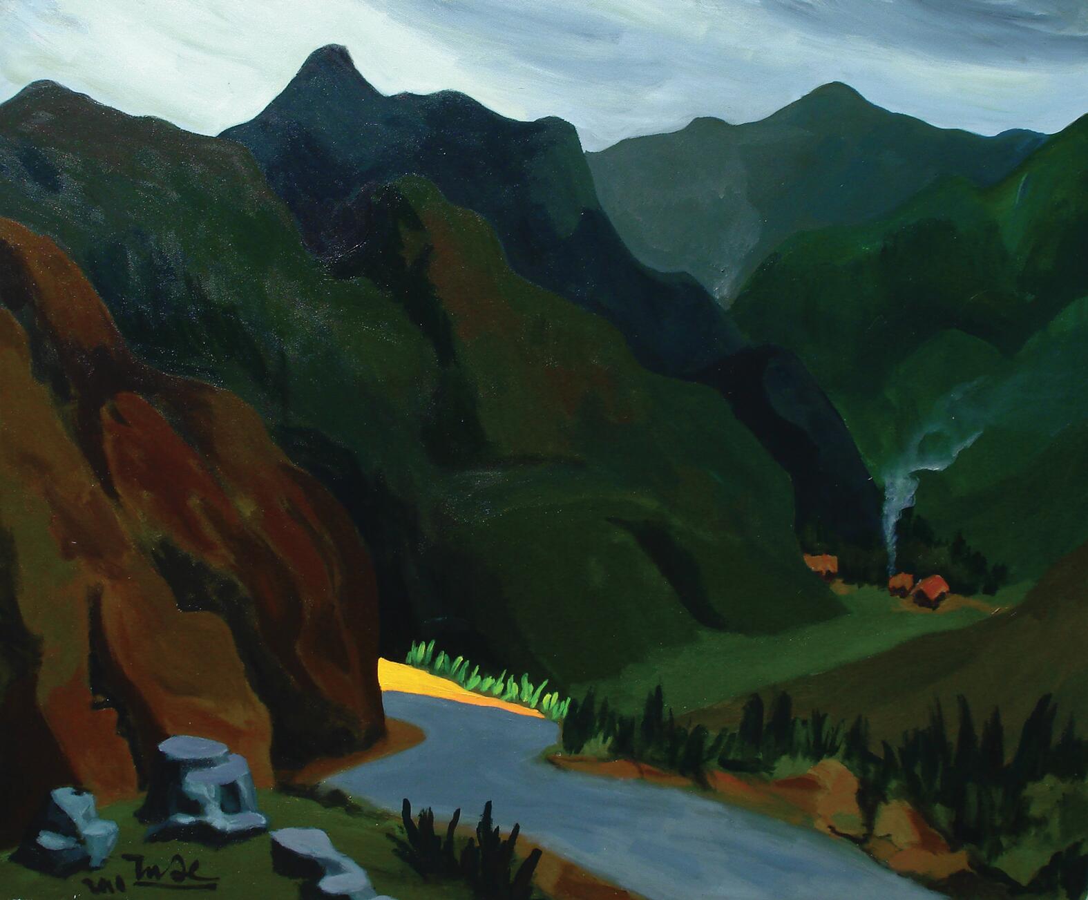 Đường vào Đồng Văn